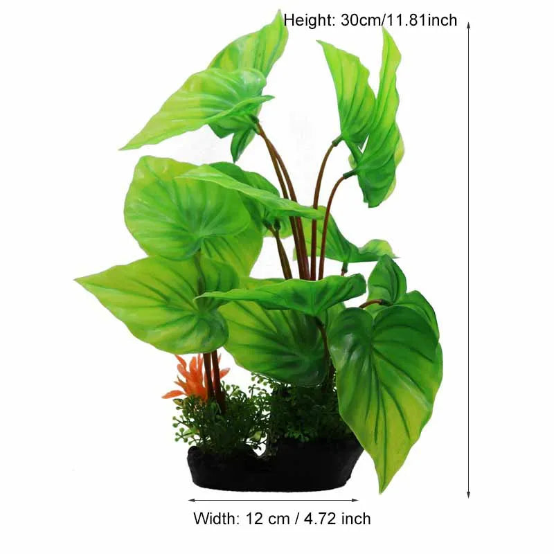 Artificial Aquarium Decor Plants Plastic - MyPetDollar.com