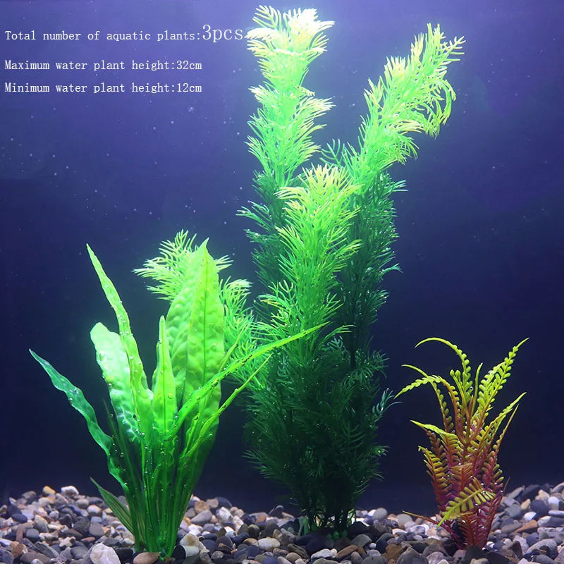 Artificial Aquarium Decor Plants Water Weeds - MyPetDollar.com