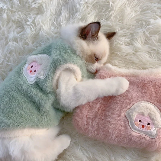 Cats Accessories Pets Warm Kittens Clothes - MyPetDollar.com
