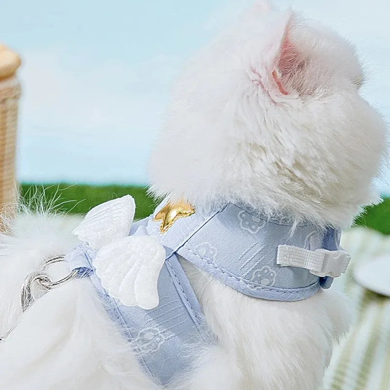 Pet Angel Wing Vest Harness with Leash - MyPetDollar.com