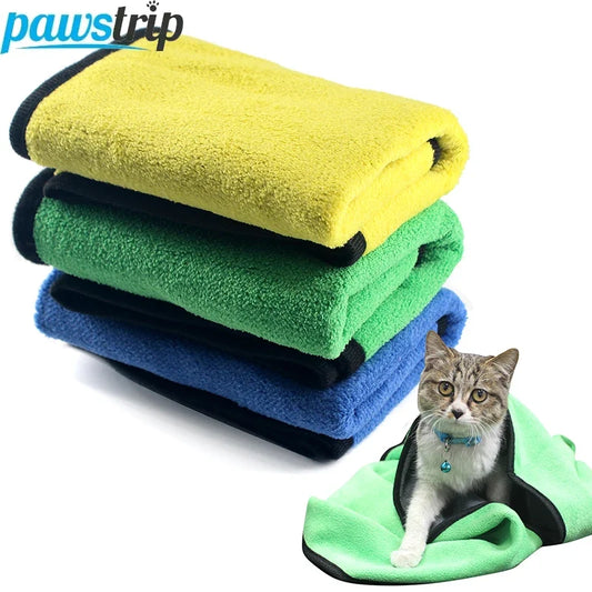 Quick-Drying Pet Towel Absorbent Pet Bath - MyPetDollar.com