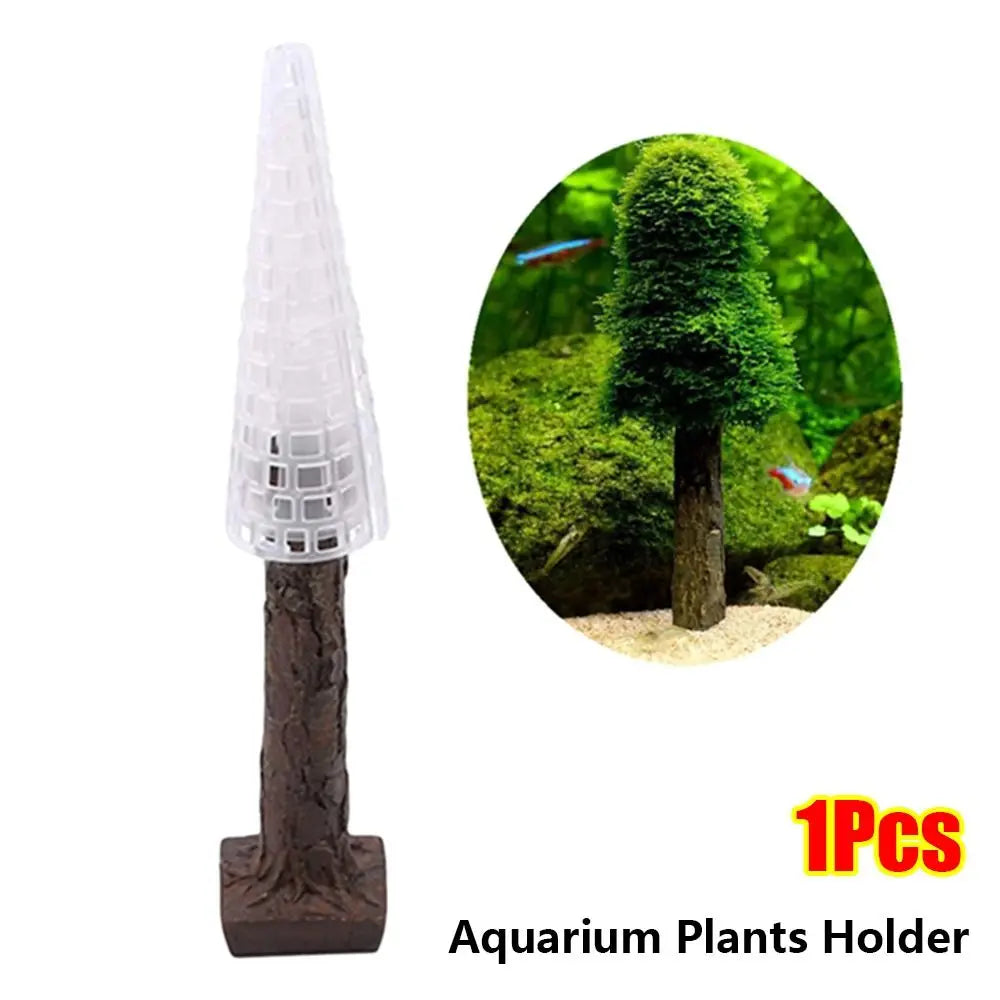 Simulation Christmas Tree Aquarium Moss - MyPetDollar.com