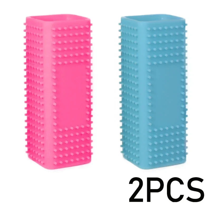 Silicone Pet Hair Removal Grooming Brush Car Animal Dog & Cat Effective