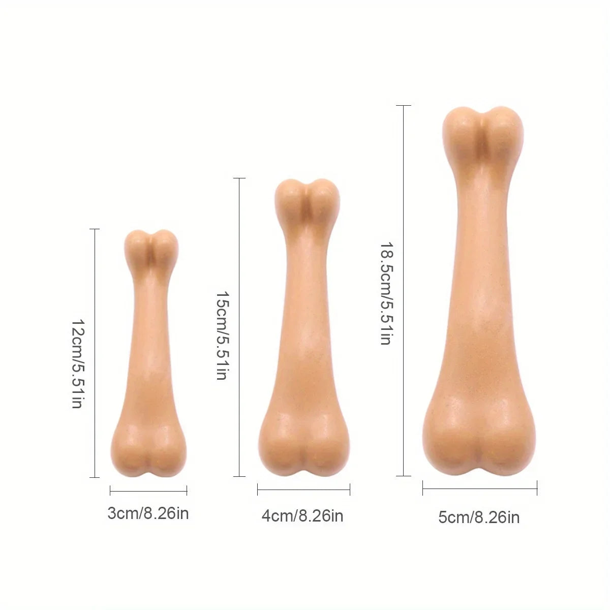Pet Artificial Bone Chew Toy, Teeth - MyPetDollar.com