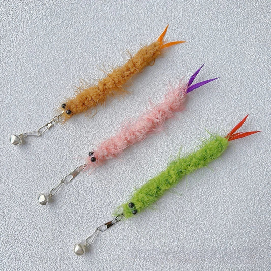 2pcs/3pcs Plush Shrimp Pet Cat Toy - MyPetDollar.com