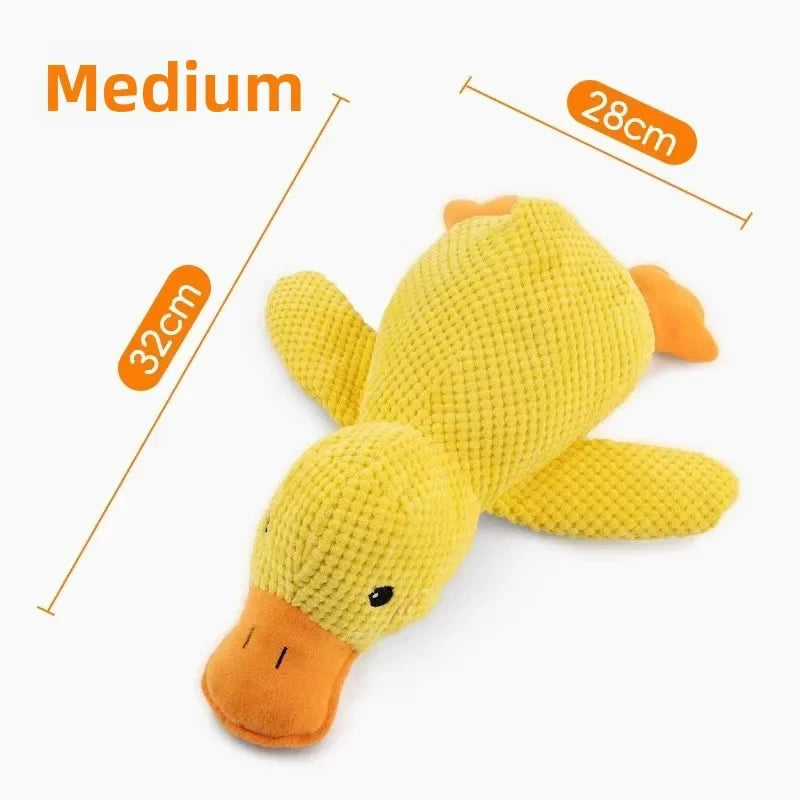 1 Things for Dogs Accessories Supplies Calming Duck Squeaky, Durable