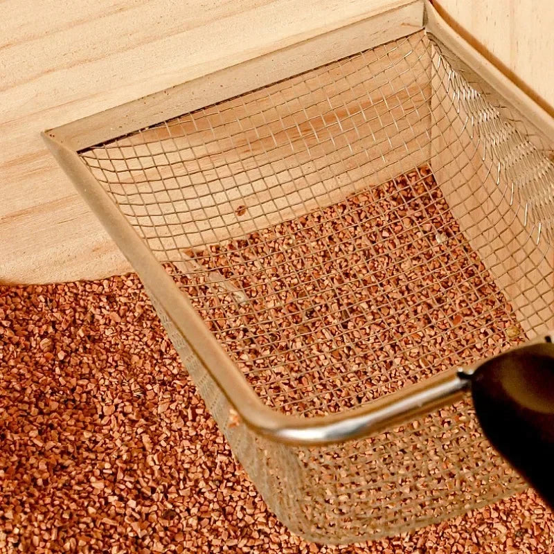 Cat Litter Shovel Stainless Steel Reptile - MyPetDollar.com