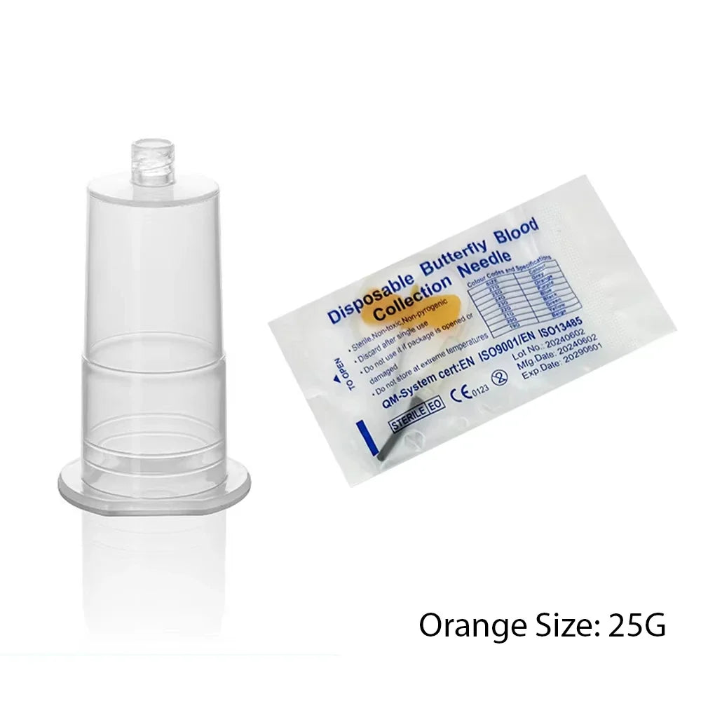 Lot Disposable Butterfly Blood Collection Needle Double Wing – Cat Supplies