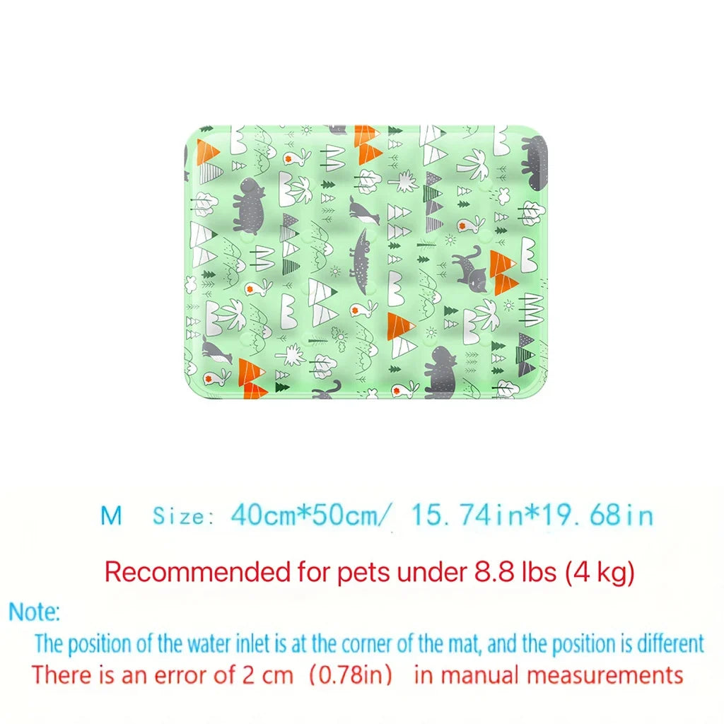 Cute Floor Pad Cool Pet Cooling Self Added Water Dog Cold