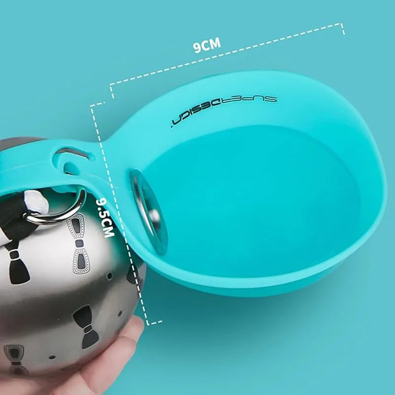Portable Dog Water Bottle Stainless Steel - MyPetDollar.com