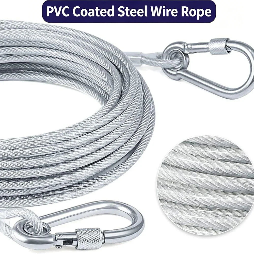 2/5/10M Stainless Double Steel Heavy-Duty - MyPetDollar.com