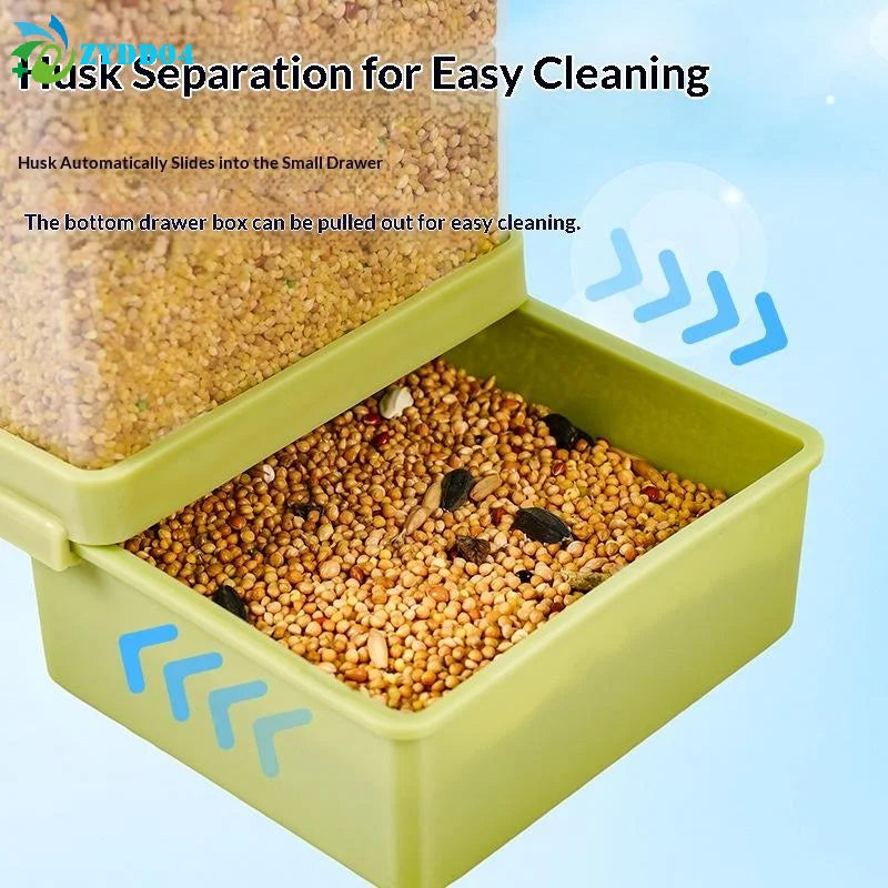●1PCS Transparent Automatic Feeder Automatic - MyPetDollar.com