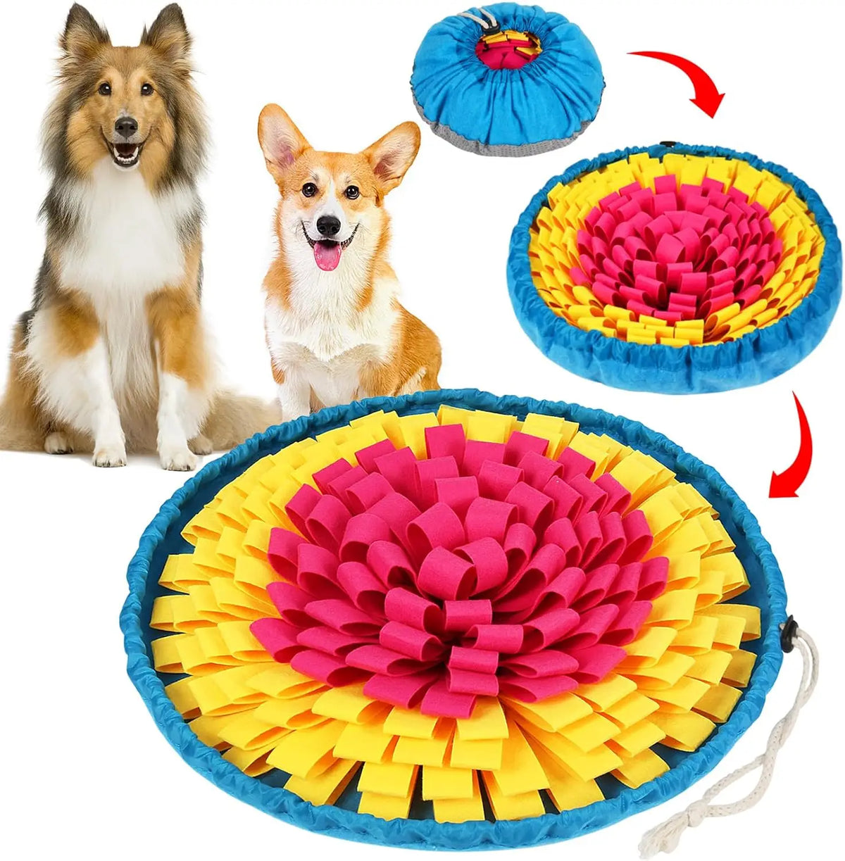 Vivifying Snuffle Mat for Dogs, Adjustable - MyPetDollar.com