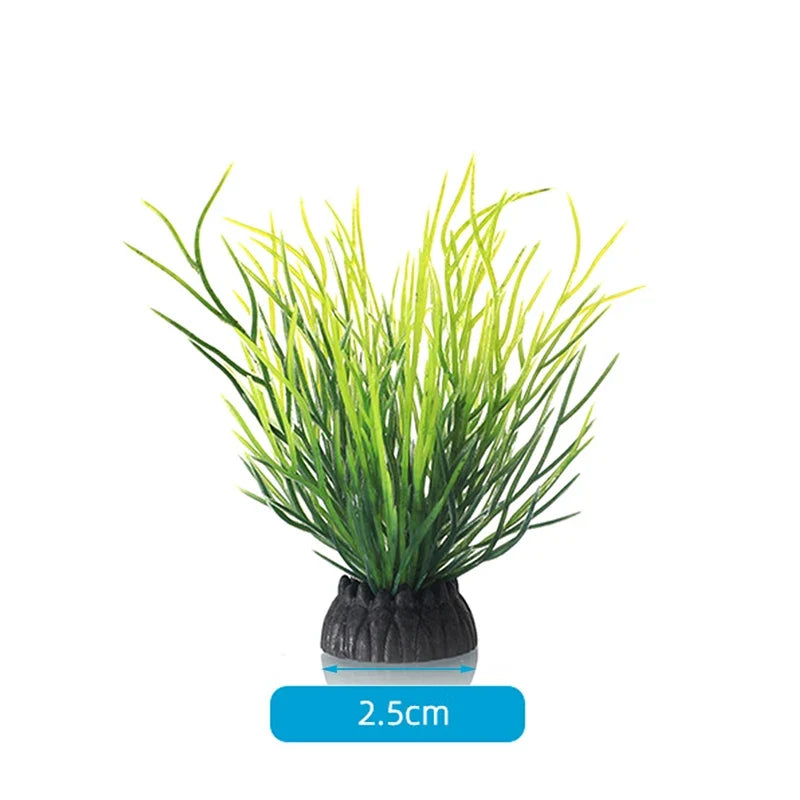 Simulation Artificial Plants Aquarium Decor Plastic Underwater – 22 Colors