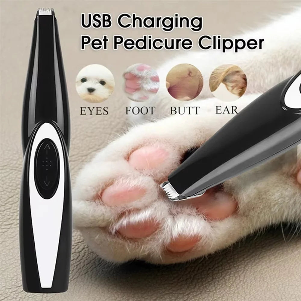 USB Rechargeable Pet Hair Trimmer for Dogs - MyPetDollar.com