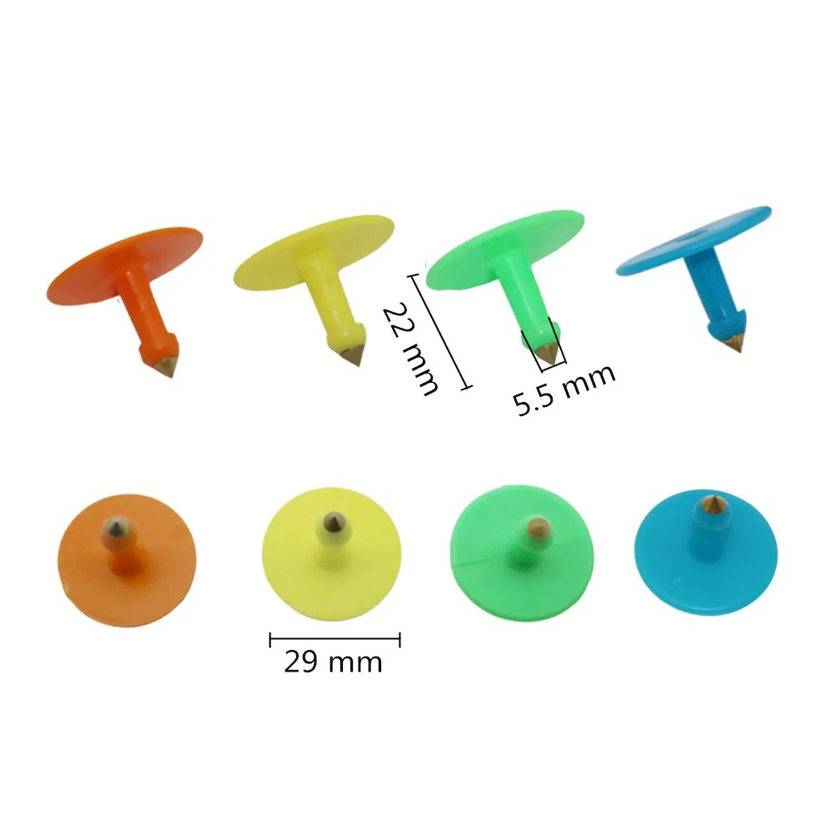 50Pcs Anti-Shedding Sheep Pig Cattle Ear Tag - MyPetDollar.com