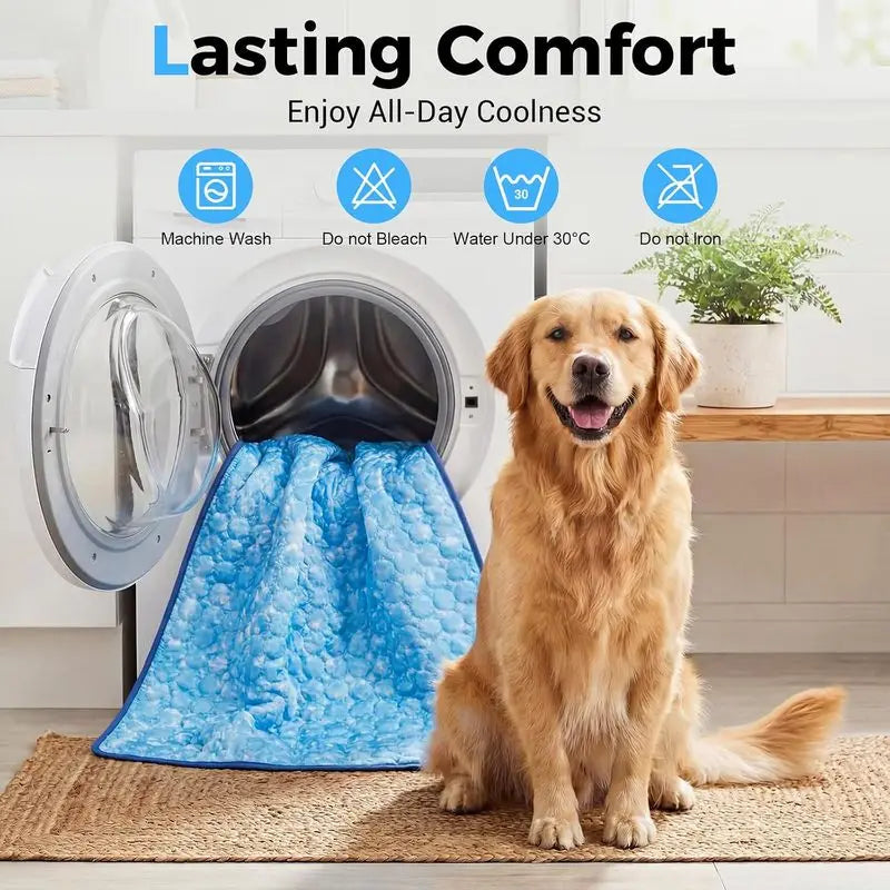 Dog Cooling Mat, Large Cooling Pad for Dogs - MyPetDollar.com