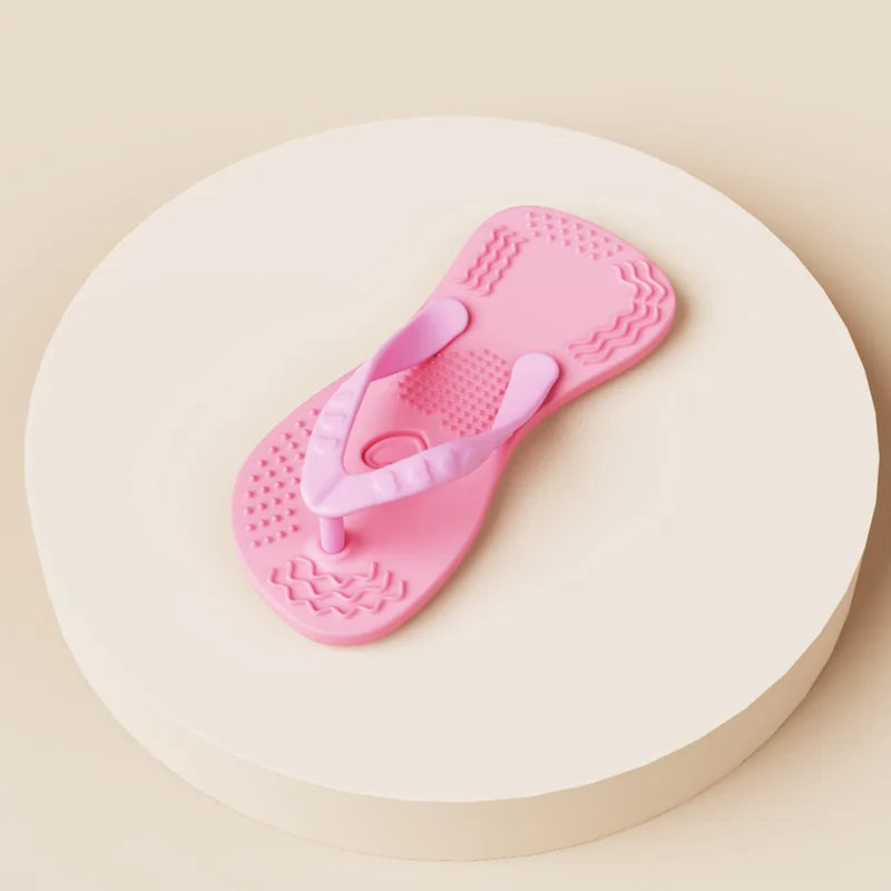 Dog Silicone Teething Toys – 4 Colors