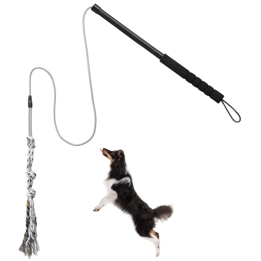 Flirt Pole for Dogs Interactive Dog Toys - MyPetDollar.com