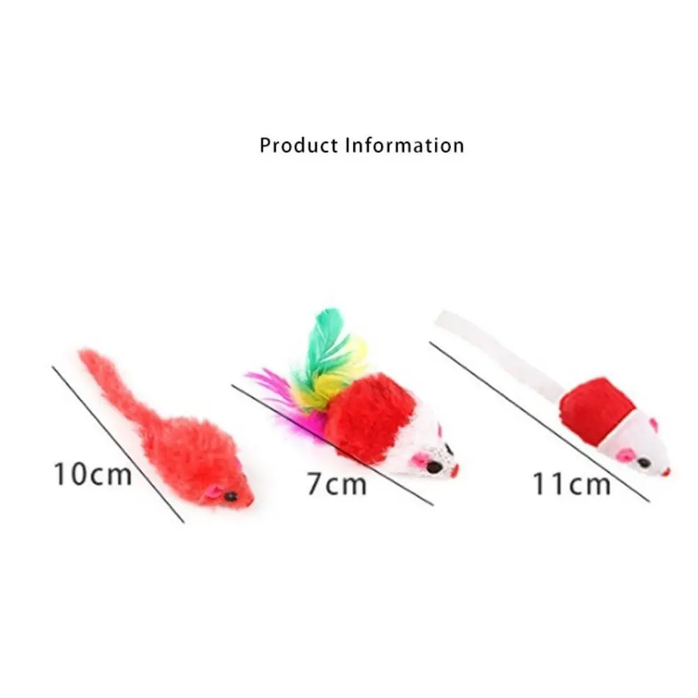4/16/32/48PCS Bite Resistance False Mouse - MyPetDollar.com