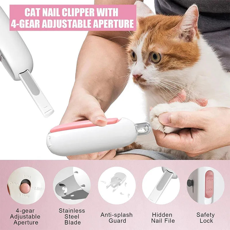 Pet Cat Dog Nail Clipper Cutter Adjustable - MyPetDollar.com