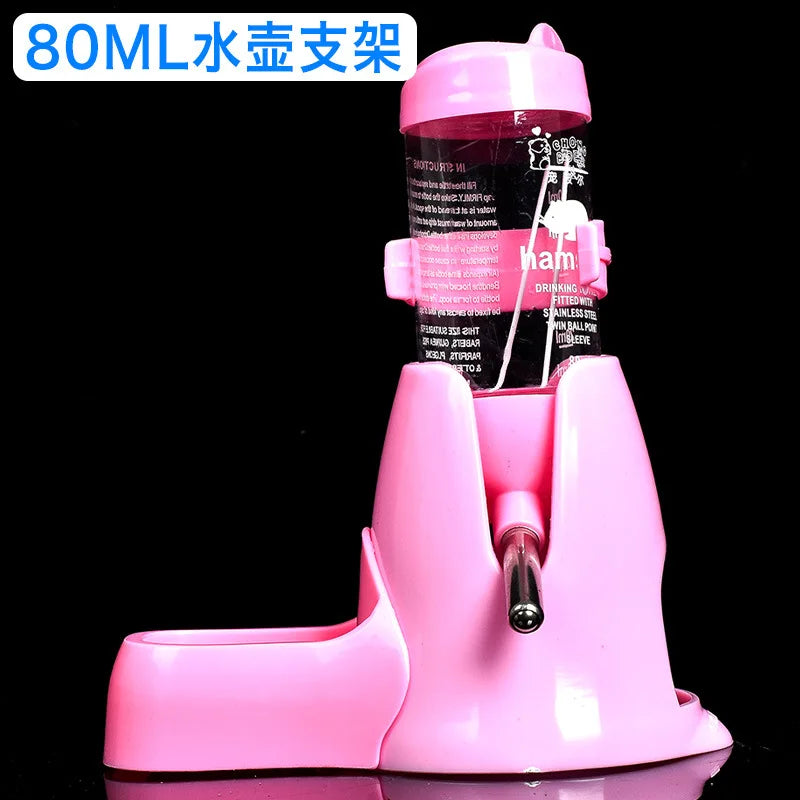 Hamster Toys Water Food Feeder Small Animals Automatic Dispenser