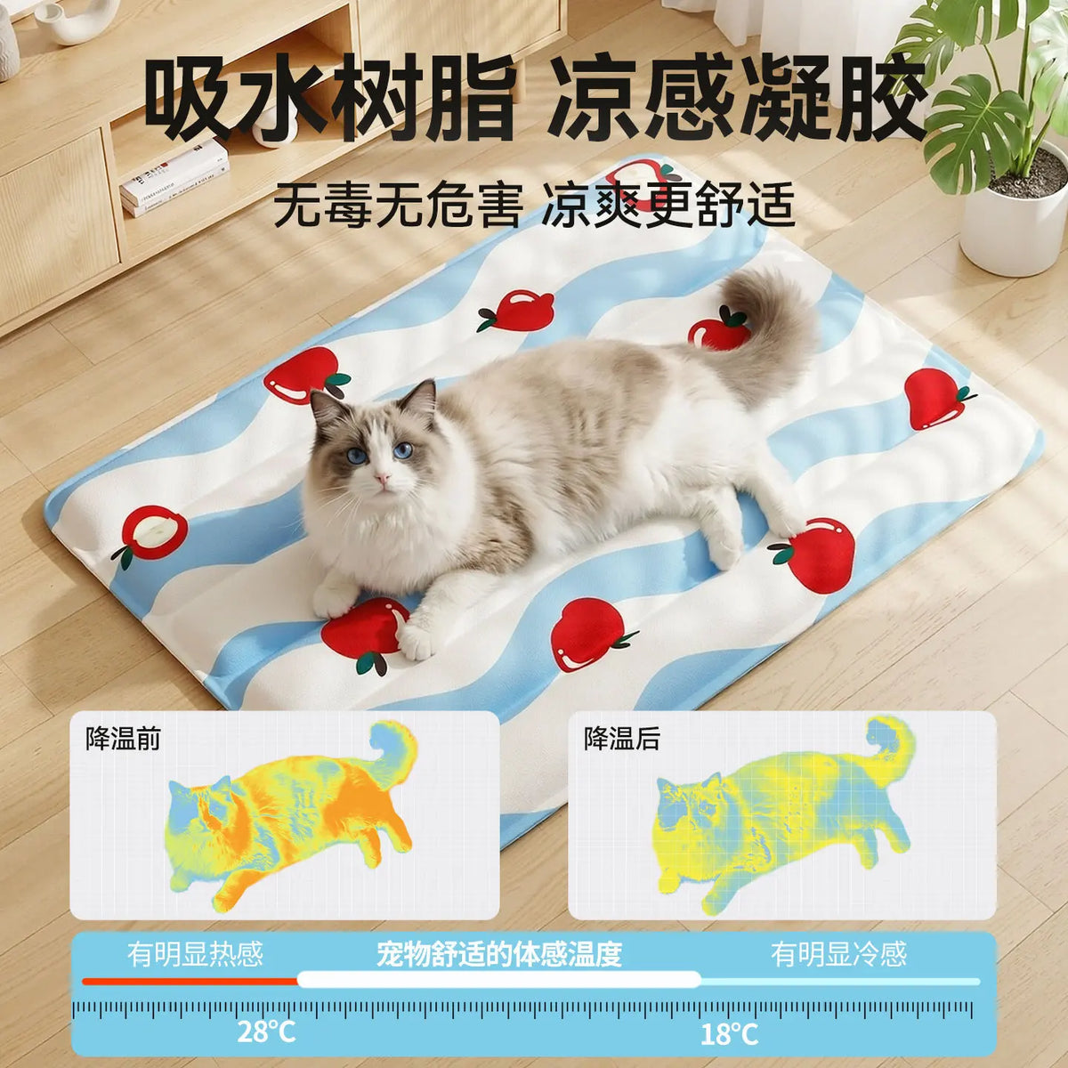 Summer Pet Pad Dog Gel Cushion Waterproof - MyPetDollar.com