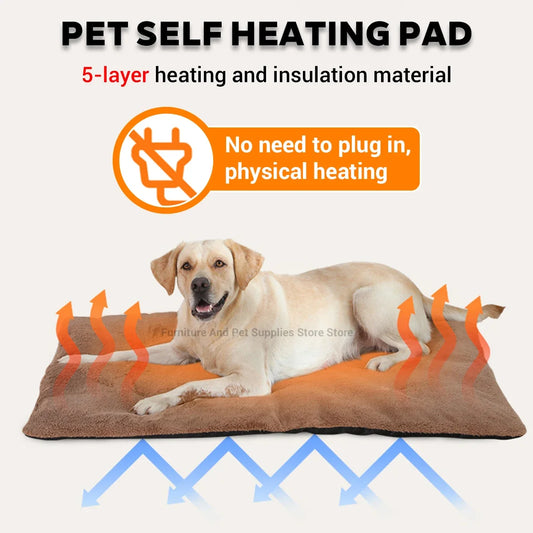 Self Heating Pet Pad, Extra Warm Thermal Dog - MyPetDollar.com
