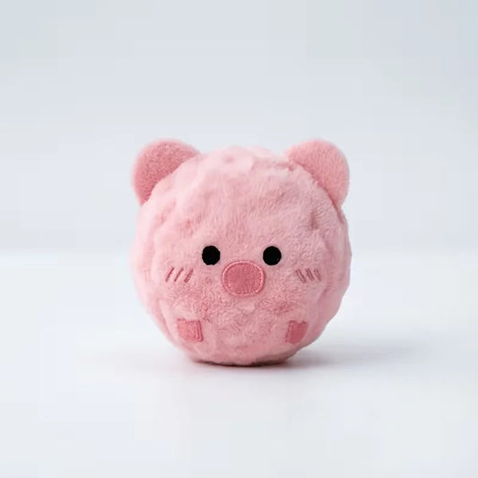 Pink little pig pet interactive bouncing - MyPetDollar.com
