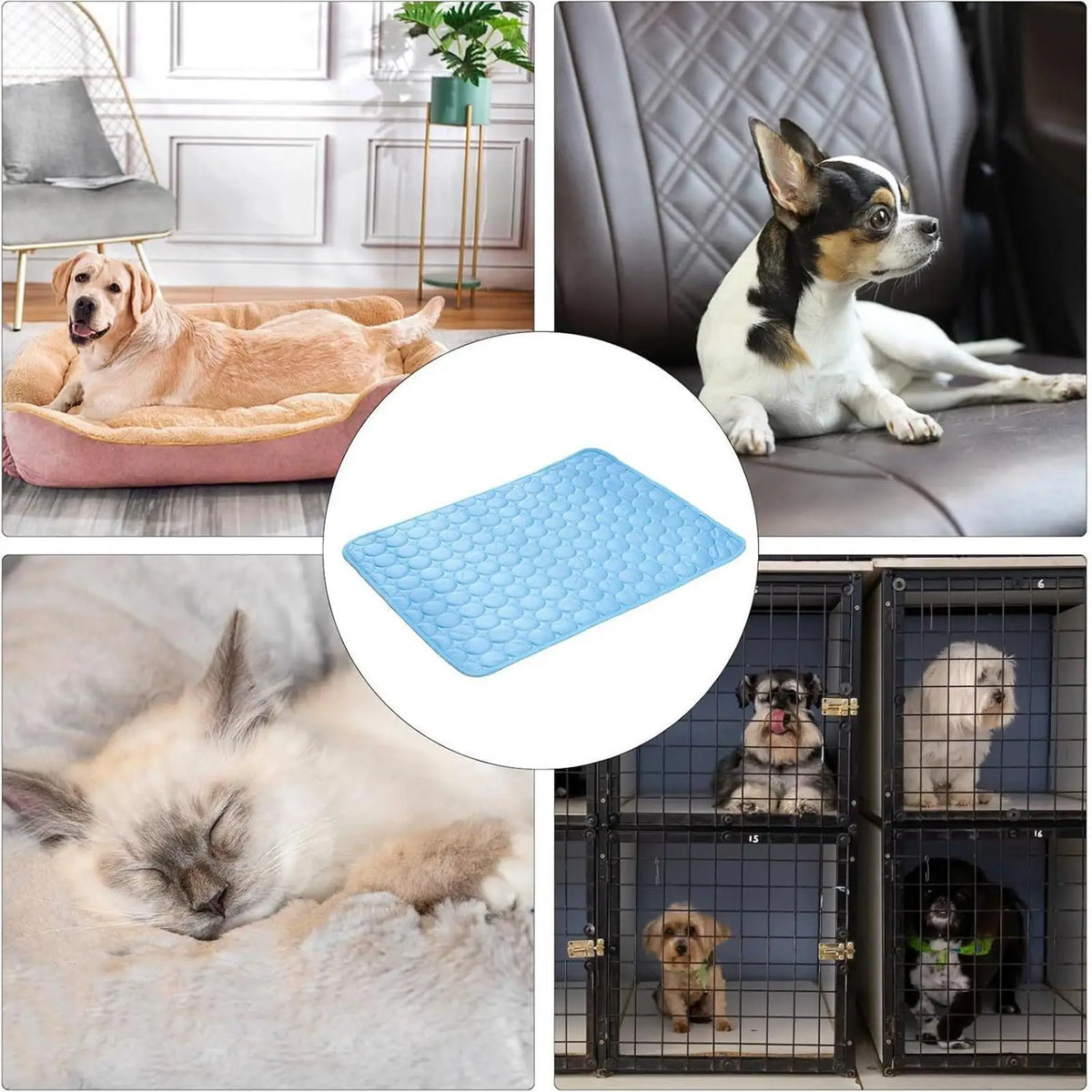Summer Pet Bed Mat Skin Friendly Material - MyPetDollar.com