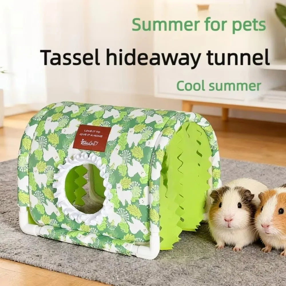 Cute Summer Hamster Shelter Large Bottomless - MyPetDollar.com