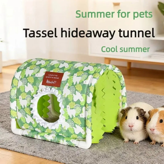 Cute Summer Hamster Shelter Large Bottomless - MyPetDollar.com
