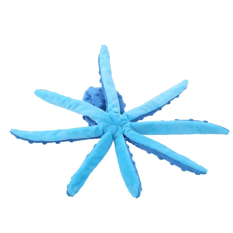Pet Plush Toy Cat Dog Voice Octopus Shell - MyPetDollar.com