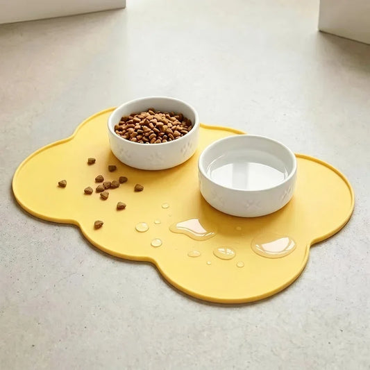 1Silicone Pet Placemat Leak-proof and Non Slip Feeding Mat (4 colors)