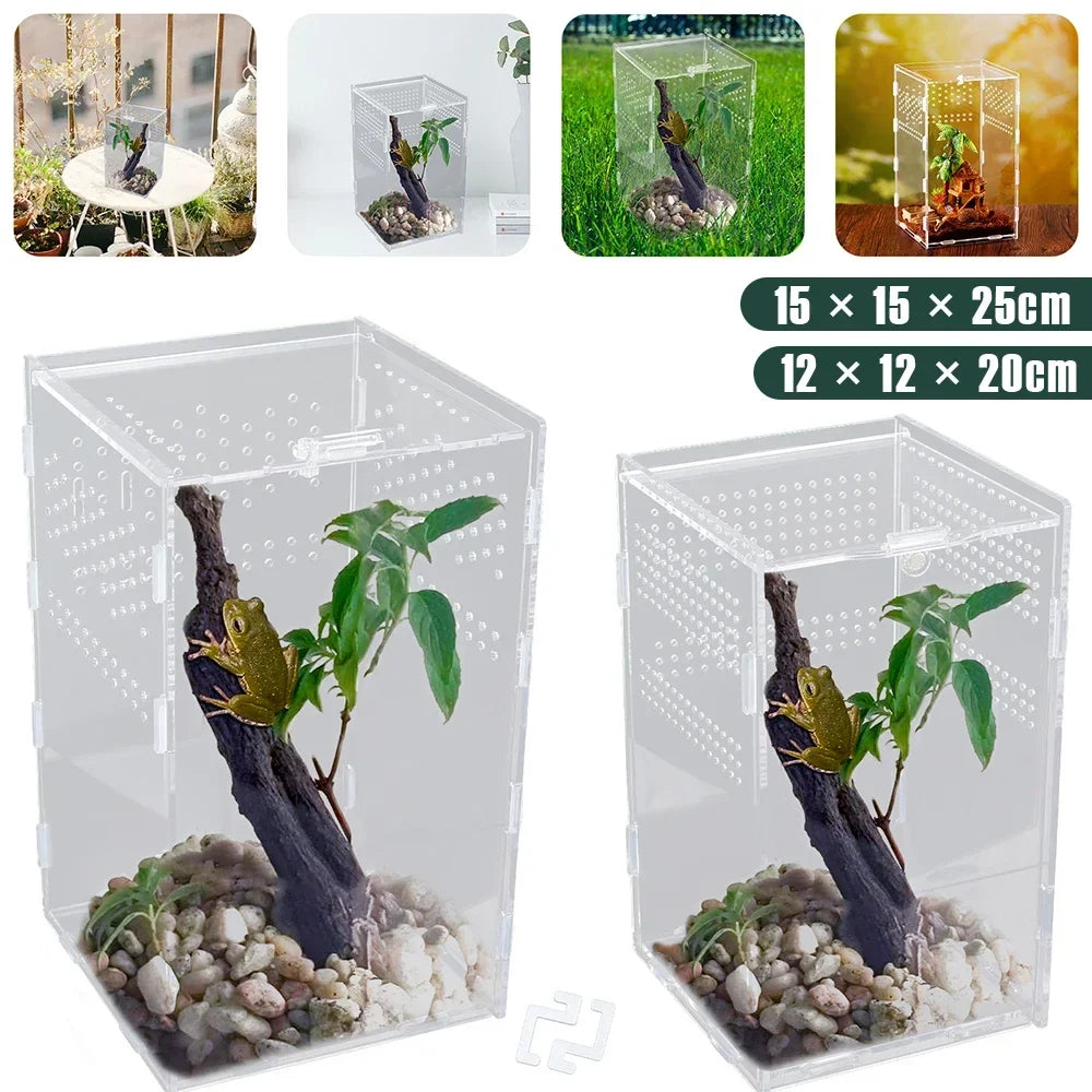 Reptiles Terrarium Enclosure Acrylic Reptile - MyPetDollar.com
