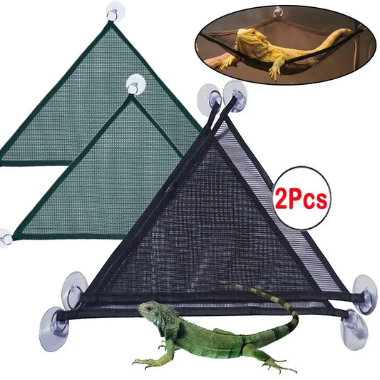 2Pcs Mesh Reptile Hammock Easy Install - MyPetDollar.com