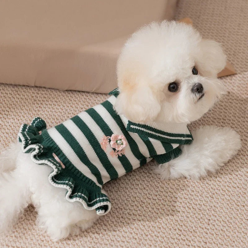 2025 Princess-Style Pet Fleece Dress Teddy - MyPetDollar.com