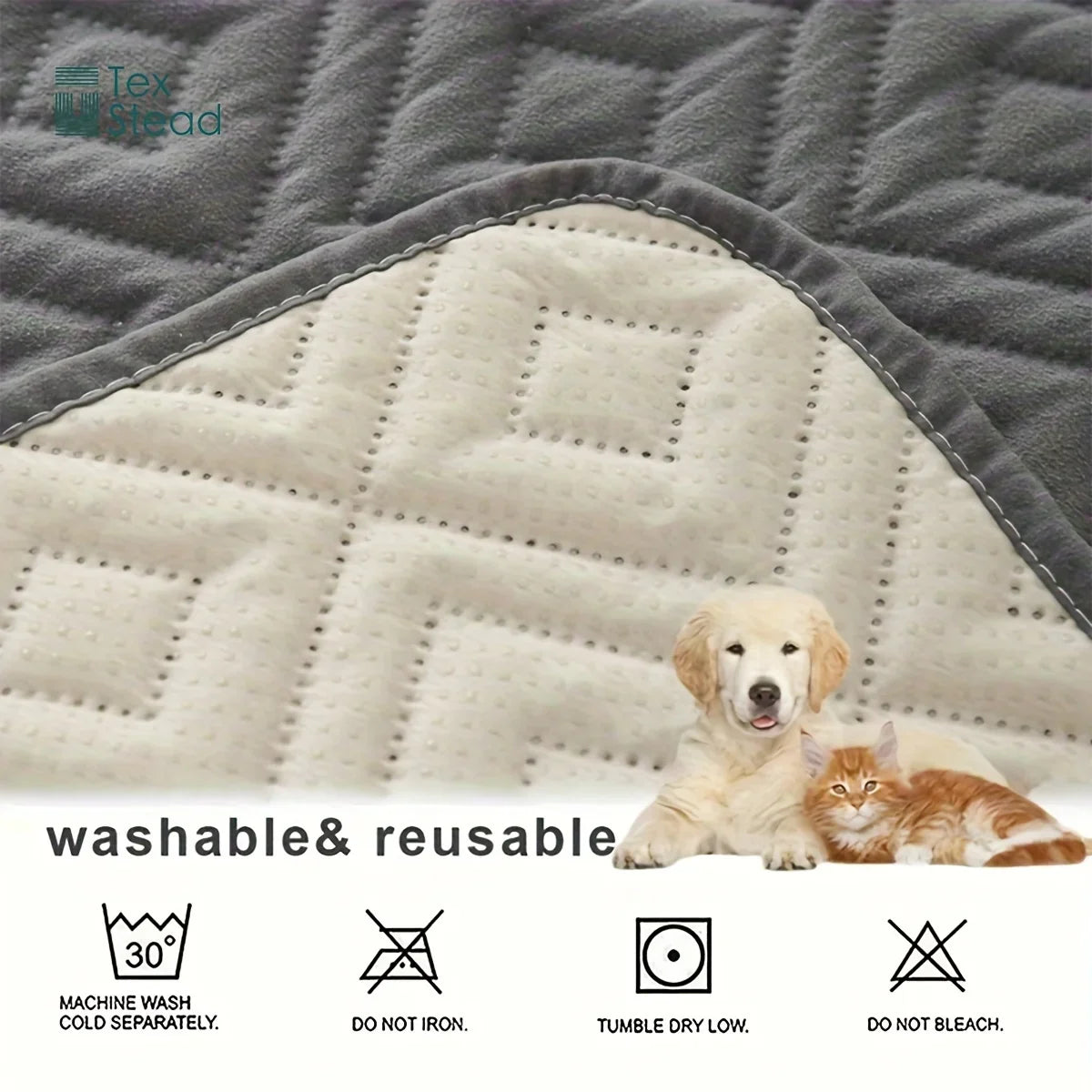 1PC ANTI-LEAKAGE Dog Bed Cover Pet Blanket - MyPetDollar.com
