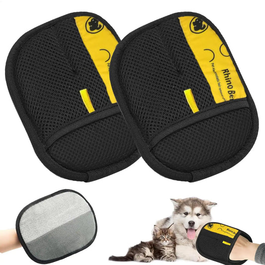 2pcs Cat Grooming Gloves Electrostatic Pet - MyPetDollar.com