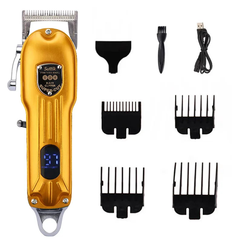 Professional Dog Hair Clipper All Metal Rechargeable Pet – Dog Supplies