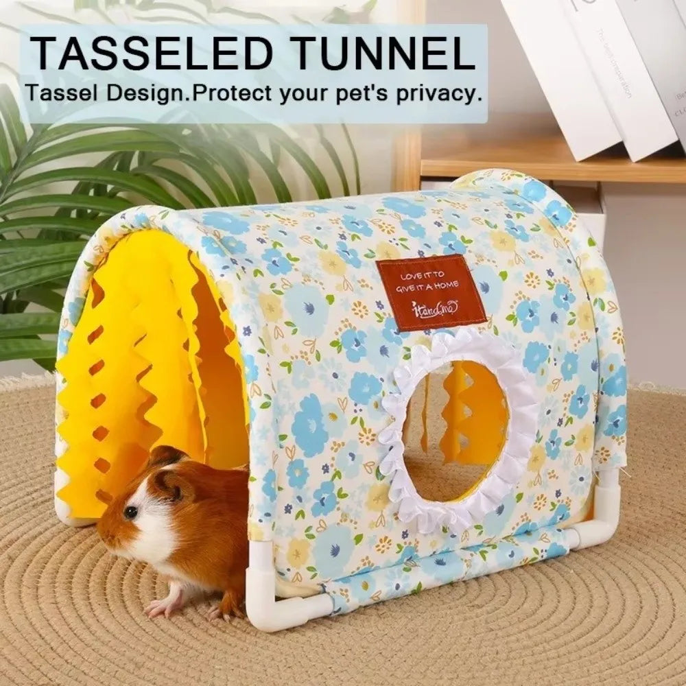 Triangle Tassel Tunnel Nest Bottomless - MyPetDollar.com