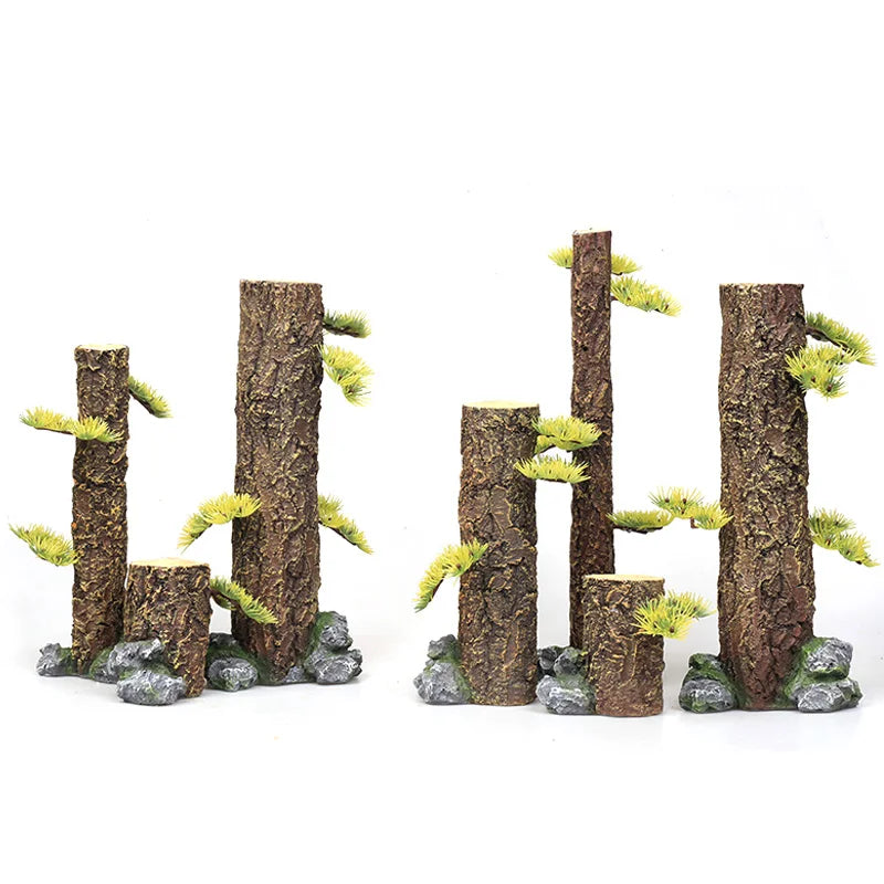 Simulation Tree Trunk Sinking Wood Driftwood - MyPetDollar.com