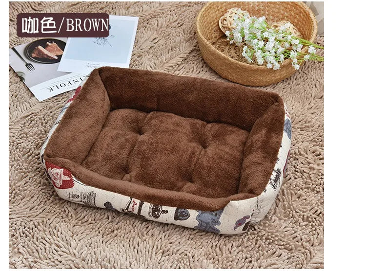 Warm Dog House Soft Nest Pet Large Dog Bed - MyPetDollar.com