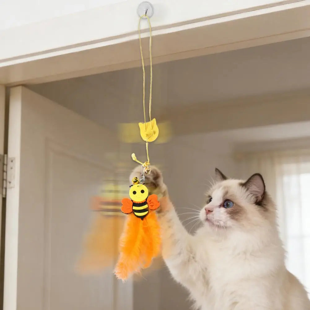 Self-play Cat Toy Swinging Cat Toy with - MyPetDollar.com