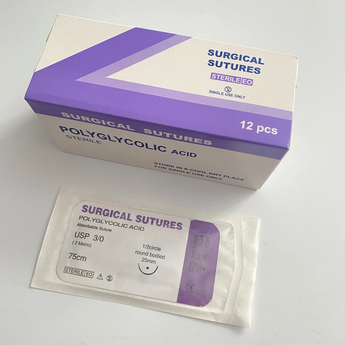 Absorbable veterinary suture with suture - MyPetDollar.com