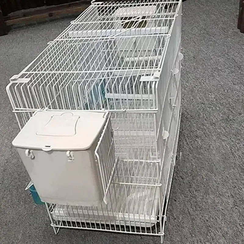 Bird Cage Bird House White Parrot Cage High - MyPetDollar.com