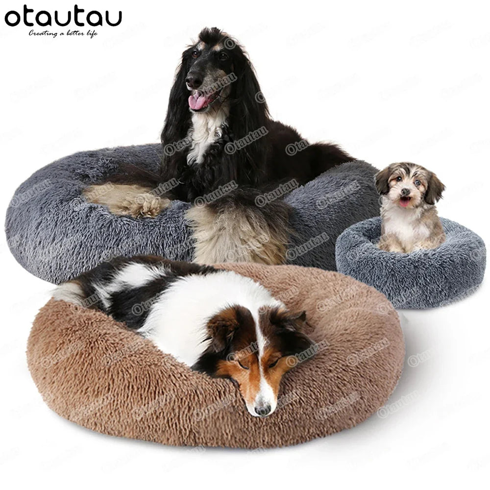 D4ft 120cm Round Dog Bed for Large Dogs - MyPetDollar.com