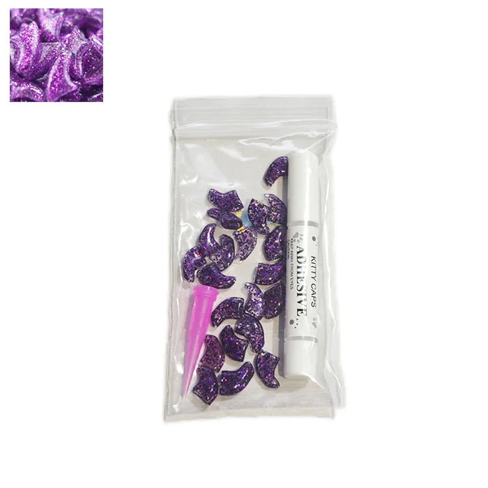 20pcs Cat Nail Caps Pet Cat Soft Paws Nail - MyPetDollar.com