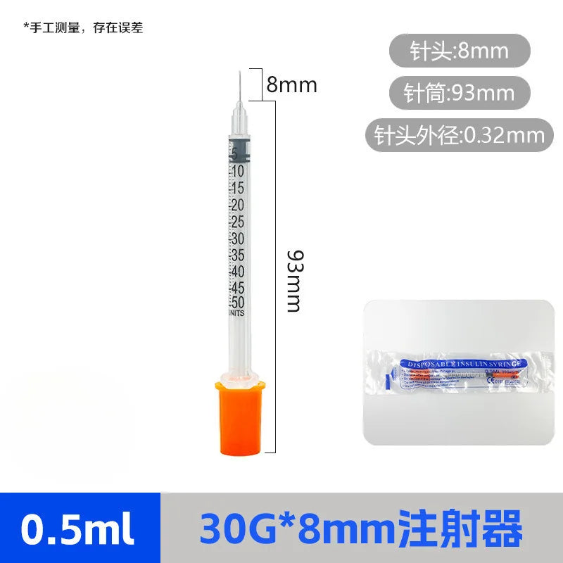40/80PCS 0.3/0.5/1ML Disposable Plastic - MyPetDollar.com