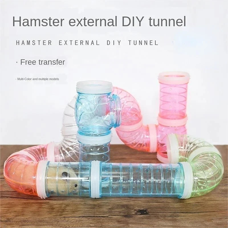 Hamster Tunnel Plastic Toy Rodent Training - MyPetDollar.com